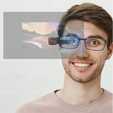 JJRC FPV-003 5.8GHz 40CH Freqüência Completa Banda Auto-busca FPV Goggles Monocular Óculos w / Bateria