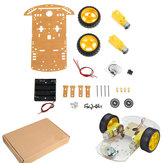 Upgraded 3~9V 2WD Smart Chassis Car DIY Kit  For  with Dual 1:48 TT Motor