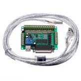 3db Geekcreit® 5 tengelyes CNC Breakout interfész kártya Mach3 léptető meghajtóhoz USB-kábellel