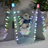 Geekcreit® DIY تحكم الضوء بألوان كاملة شجرة عيد الميلاد كيت بحجم كبير
