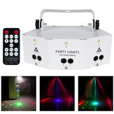 AC110-220V télécommande 9-EYE RGB DMX scan projecteur Laser LED scène lumière stroboscopique DJ fête spectacle