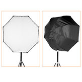 Godox 80 cm-es hordozható oktagon Softbox esernyő visszaverődő villámfényhez