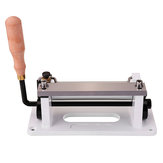 Kit de máquina de costura descascador manual de couro de 6 pol.
