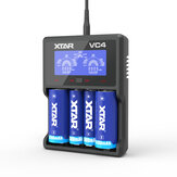 Cargador de batería XTAR VC4 LCD Screen USB para baterías 18650 26650 14500