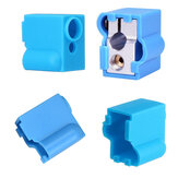 Étui de protection bleu en silicone pour bloc chauffant volcanique pour pièce d'imprimante 3D V6 Hotend