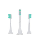 MIJIA 3 adet Premium Bristles Diş Fırçası Başlığı,Xiaomi Youpin'den Xiaomi Mi Ev Sonic Elektrikli Diş Fırçası için