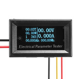 RIDEN® 33V/3A 7in1 Blue OLED Multifunction Tester Meter Voltage Current Time Temperature Capacity Meter Electrical Voltmeter Ammeter