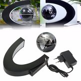 C kształt LED Mapa świata Lewitacja magnetyczna Pływający Globe Light Home Decoration Toys