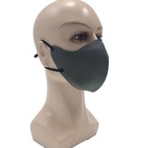 FFP3 Yüz Maske Anti Su Tozu PM2.5 Proof Anti Sis Ayarlanabilir Burun Klipsi Filtre Ağzı Maske Koruma W / Filtrasyon Pedi