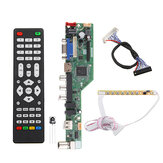 T.SK105A.03 Evrensel LCD LED TV Kontrol Kartı Sürücü Panosu TV / PC / VGA / HDMI / USB + 7 Tuş+2ch 8bit 30 LVDS Kablosu