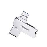 Φορητή μνήμη Lenovo ThinkPlus TPU301plus USB3.0 Flash Drive 360° Περιστροφή Αδιάβροχη Ανθεκτική στην πτώση A+ Chip Κράμα ψευδάργυρου Γρήγορη ταχύτητα