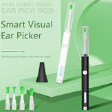GEHU Visual Ear Spoon Endoscope Otoscope Digging Smart Wifi HD Ear Picking Otoscope Visual Ear Scoop Works With Adult Child Elder Pet