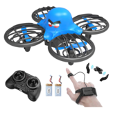 FLYHAL F111 Mini-Drohne für Kinder mit Gestensteuerung, 360° Flip, LED-Licht, Höhenhaltung, RC-Quadrocopter