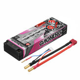 Gaoneng 7.6V 6000mAh 100C 2S HV 4.35V Lipo電池5.0mm Banana Plug T Plug 1:10 RCカーボート用