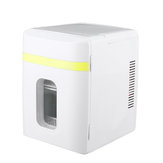 Refrigerador portátil do refrigerador do carro da casa 10L mini & refrigerador dos cosméticos do dormitório mais morno