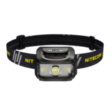 NITECORE NU35 هجين ثنائي الطاقة 460 لومن مصباح رأس LED قوي يعمل بالشحن السريع USB-C بقوة فائض قوي مع بطارية AAA للدراجات الهوائية والصيد والصيد والعمل