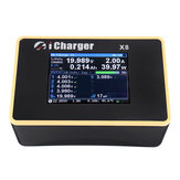 iCharger X8 1100W 30A DC LCD Képernyős Okos Akkumulátor Kiegyensúlyozó Töltő Lebontó 1-8s LiPo/Lilo/LiFe/LiHV akkumulátorhoz