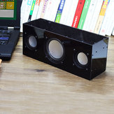 DIY USB Stereo Lautsprecher Produktion unmontiert Satz DC 5V Heavy Bass 2.1 Kanal Active Audio 360 Grad Surround Sound für Computer-TV-Telefone