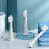 3Pcs Original Xiaomi Mijia T100 Cabeças de reposição para escova de dentes Escova para Mijia T100 Mi Cabeças de escova de dentes elétrica inteligente para limpeza profunda Escova