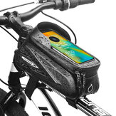 Torba rowerowa Rama 1,5L Przednia rura Kolarstwo Rower Torba na telefon Wodoodporny uchwyt na telefon 7,2 cala Akcesoria do toreb z ekranem dotykowym