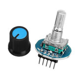 Control digital Tapa de la perilla del potenciómetro giratorio Receptor Módulo decodificador Módulo codificador giratorio