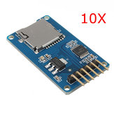 10 Adet Micro SD TF Kart Hafıza Shield Modülü SPI Micro SD Adaptörü