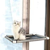 ?Κρεβάτι αιώρα για γάτες Aoerya φορτίο 35KG,πλενόμενο στο πλυντήριο,φιλικό προς το δέρμα - κάνβας/πλέγμα