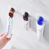 Multi-function Wall Hanging Toothpaste Face Cream Clips Dispenser Bathroom Strong Adhesive Hook