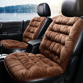 Capa de assento de carro universal de 1 peça, capas de assento de pelúcia, proteção de assento, almofada de assento dianteira