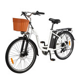 [EU Direct] DYU C6 Electric Bike 300W Motor 36V 12.5AH Battery 26inch Tires 25KM/H Top Speed 40KM Max Mileage 120KG Payload Electric Bicycle