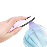 XANES® USB UV Μάσκα Προσώπου Αποστειρωτής Φως Φορητός Υπεριώδης Αποστείρωση Φώτα προστασία υγείας 