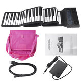 S3088 88 Keys 440Hz Professional Hand Roll Up Keyboard Piano Built in Dual Speakers