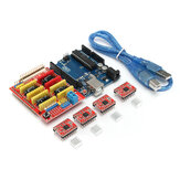 Kit Stampante 3D per Arduino CNC  Guscio V3 + UNO R3 + A4988 * 4 GRBL Compatibile