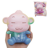 Kiibru Monkey Squishy 13 * 12 * 9CM Licensed Slow Rising With Packaging Collection Gift Soft Toy