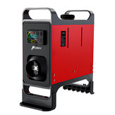 Hcalory HC-A02 12V 24V 5-8KW Θερμαντήρας αέρα πάρκινγκ αυτοκινήτου Diesel 5L Δοχείο οθόνη LCD Bluetooth APP Τηλεχειριστήριο Φωνητική μετάδοση με Σιγαστήρα