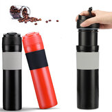 French Press Travel Mug Portable Coffee Maker Drink Water Cup Bottle