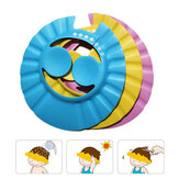 Vvcare BC-AR86 Gorro de ducha para champú para niños Protege los oídos Tapas suaves ajustables de goma
