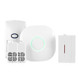 Mini Wireless GSM Система охранной сигнализации Home Smart Burglar Pet Immune Infrared Датчик Система безопасности 433 МГц
