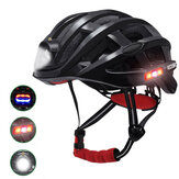 Casco de ciclismo ROCKBROS con luz impermeable para bicicleta de carretera y montaña con carga USB para Flido D4s