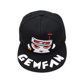 Gorras de béisbol ajustables con bordado de mono Gemfan WL-01 Snapback Hip-Hop Gorra