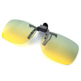 UV400 Polarized Sunglasses Clipe Driving Sunglasses Clipe Night Vision Goggles Dia E Noite