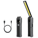 XANES COB + LED 4 Modi Notfall-Arbeitslicht im Freien Rotation USB wiederaufladbares Arbeitslicht mit magnetischem Schwanz LED-Taschenlampe