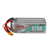Batterie LiPo Gaoneng GNB 22,2V 6200mAh 90C 6S avec connecteurs T/XT60/XT90/XT150/EC5/TRX pour drone de course FPV