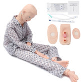 1 Stück Fortgeschrittener multifunktionaler Pflegetrainings-Männlicher Mannequin-Medizinmodell-Patient
