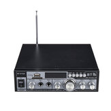 BT310A ホームアンプ HiFi USB FMラジオ カーオーディオ BT5.0アンプ サブウーファーシアターサウンドシステム リモートコントロール付き