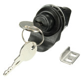 Cerradura de botón con llave para motocicleta, puertas de barco y guanteras