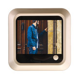 Digital LCD 2.4 polegadas Vídeo Doorbell Peephole Viewer Porta Monitoramento Da Câmera Da Câmera de 160 Graus 