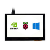 Wareshare® 4.3インチIPS HDMIディスプレイキャパシティブタッチスクリーン、NVIDIA Jetson Nano Raspberry Pi /Zeroに対応