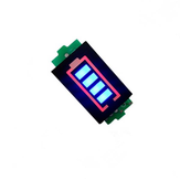 Indicador de batería Li-po de 3.7V/7.4V/11.1V/14.8V, Tablero de monitorización de almacenamiento de energía