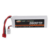 XF POWER 11.1V 3600mAh 65C 3S Batteria Lipo T Plug per Auto RC